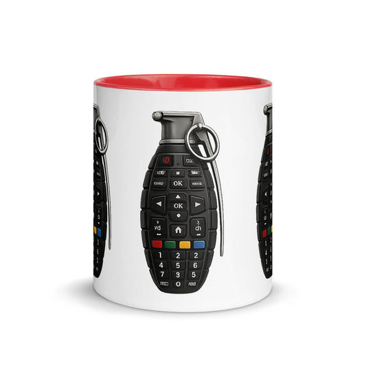 TV Remote Grenade - ERW - rubberchicken.studio