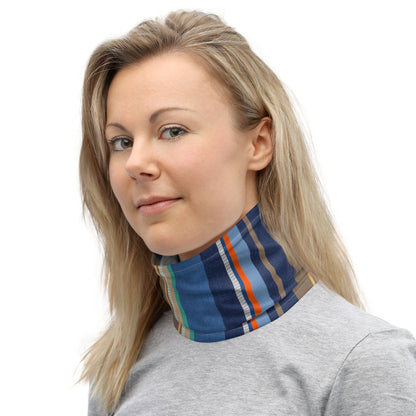 Victorian Deckchair Pattern Neck Gaiter - rubberchicken.studio