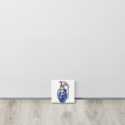 Willow Pattern - Art Print Canvas - rubberchicken.studio