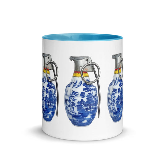 Willow Pattern Grenade - ERW - rubberchicken.studio