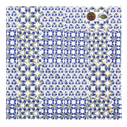 Willow Pattern Micro Grenades All-over print Bandana - rubberchicken.studio