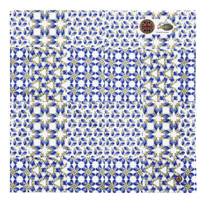 Willow Pattern Micro Grenades All-over print Bandana - rubberchicken.studio